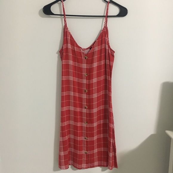 H&M Dresses & Skirts - H&M Divided plaid slip dress